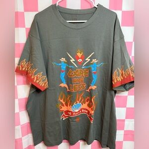 Tahnee Kelland “Care Way Less” Oversized Tee